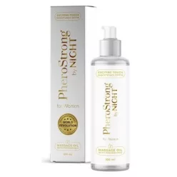 PheroStrong by Night - masszázsolaj férfiaknak (100ml) - Bio és natúr intim termékek