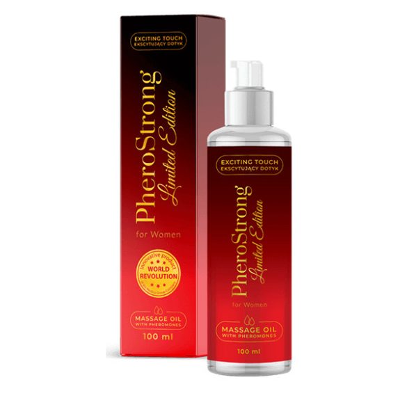 PheroStrong Limited Edition - masszázsolaj nőknek (100ml)