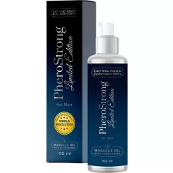 PheroStrong Limited Edition - masszázsolaj férfiaknak (100ml) - Bio és natúr intim termékek