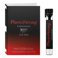 PheroStrong Beast - feromonos parfüm férfiaknak (1ml) - Bio és natúr intim termékek