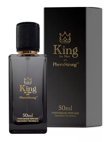 PheroStrong King - feromonos parfüm férfiaknak (50ml) - Bio és natúr intim termékek