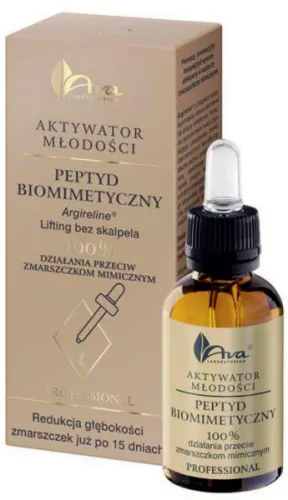 Ava argireline növényi botox ampulla biomimetikus peptidekke 30 ml - Bio és natúr kozmetikumok
