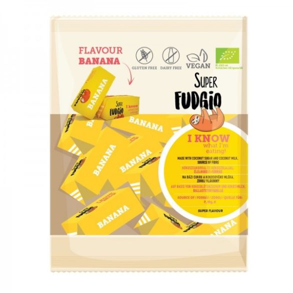 Super fudgio bio tejmentes banános karamella 150 g