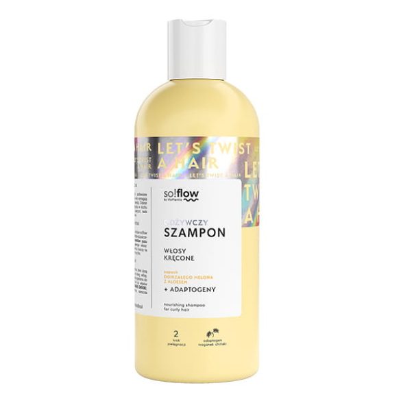 So!Flow Tápláló Sampon Göndör Hajra 400Ml