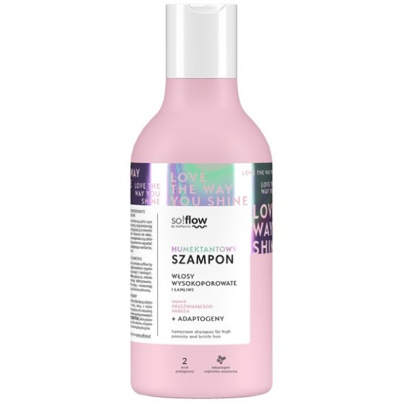 So!Flow Sampon Magas Porozitású, Törékeny Hajra 400Ml 