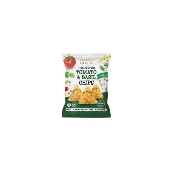 Popcrop protein piramis snack paradicsom-bazsalikom 60 g