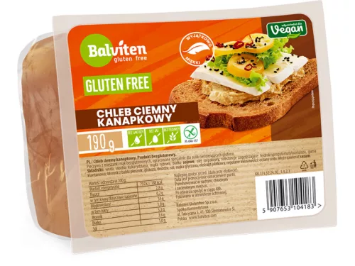 Balviten Szeletelt BARNA Kenyér gluténmentes 190g - 