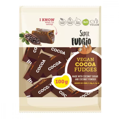 Super fudgio bio vegán karamella kakaós 100 g - 