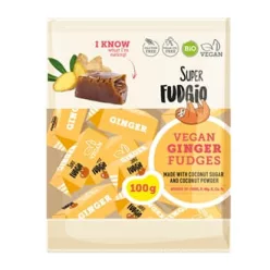 Super fudgio bio vegán karamella gyömbéres 100 g - 