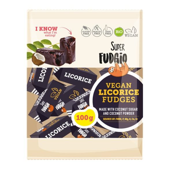 Super fudgio bio vegán karamella édesgyökeres 100 g