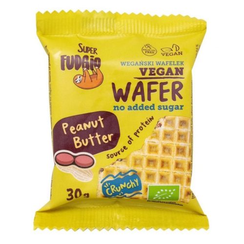 Super fudgio bio nápolyi cukormentes földimogyoróvajas 30 g