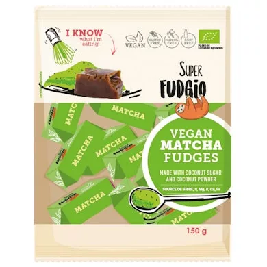 Fudgio Bio Tejmentes Matcha karamella 150g - 