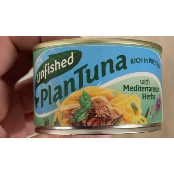 Unifished Plantuna vegán tonhal stílusú készítmény mediterrán fűszeres lében 150 g