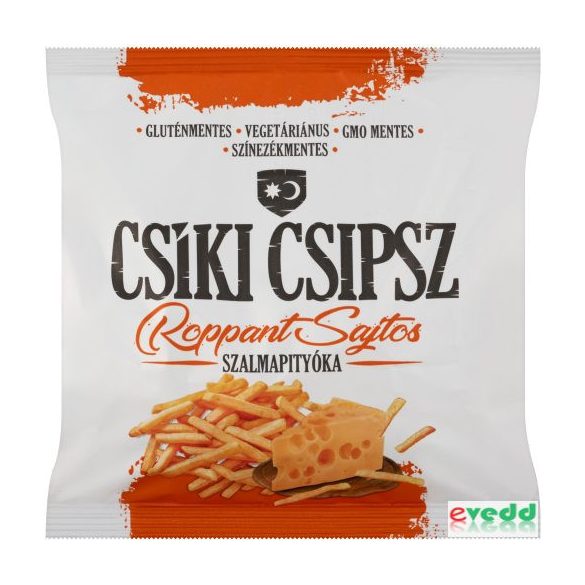 CSÍKI CSIPSZ SZALMAPITYÓKA SAJTOS 70G