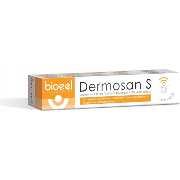 Bioeel dermosan s (sulfur10%) kénes kenőcs 70 g