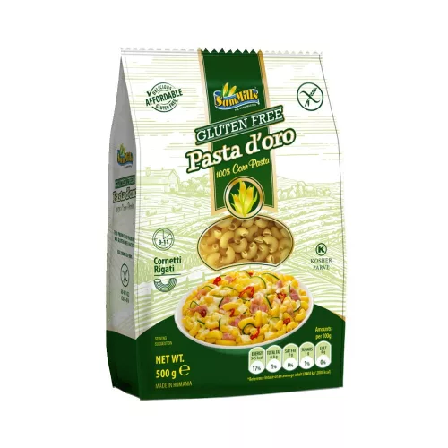 Pasta Doro tészta szarvacska 500 g - Bio és natúr élelmiszerek