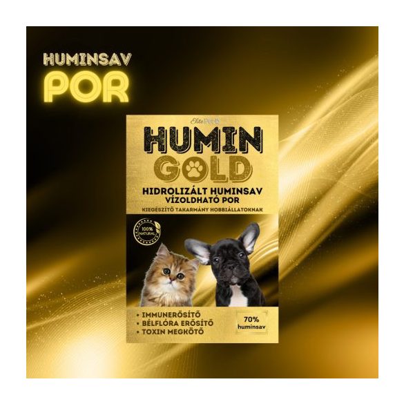 HUMIN GOLD Hidrolizált Huminsav 500g vízoldható por