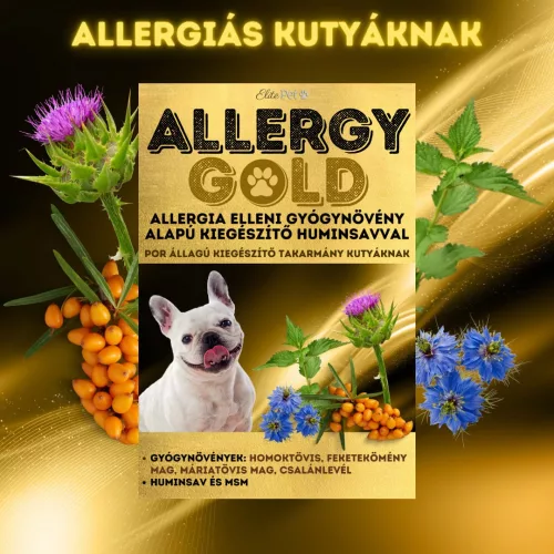 ALLERGY GOLD 100g Allergia elleni táplálék kiegészítő kutyáknak - 