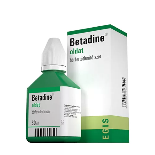 Betadine bőr- és nyálkahártya fertőtlenítő szer 30 ml - Bio és natúr kozmetikumok