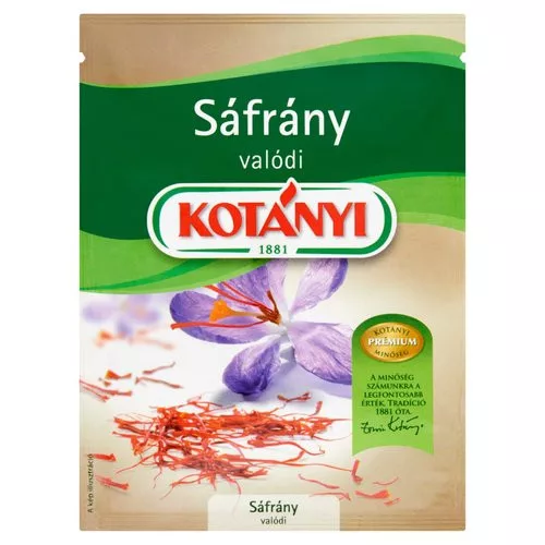 Kotányi sáfrány 1 g - Bio és natúr élelmiszerek