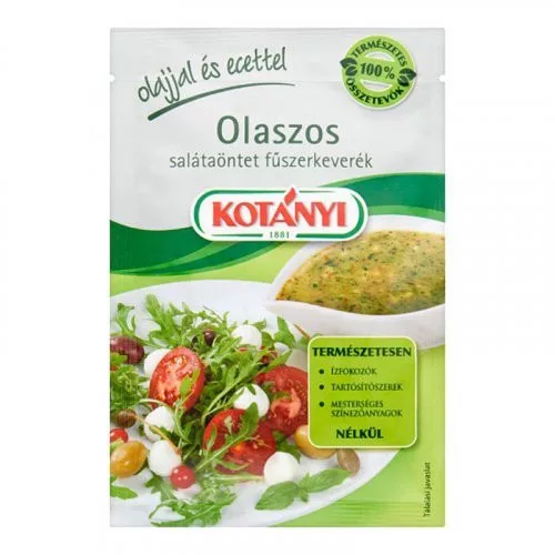 Kotányi salátaöntet por olaszos 13 g - Bio és natúr élelmiszerek