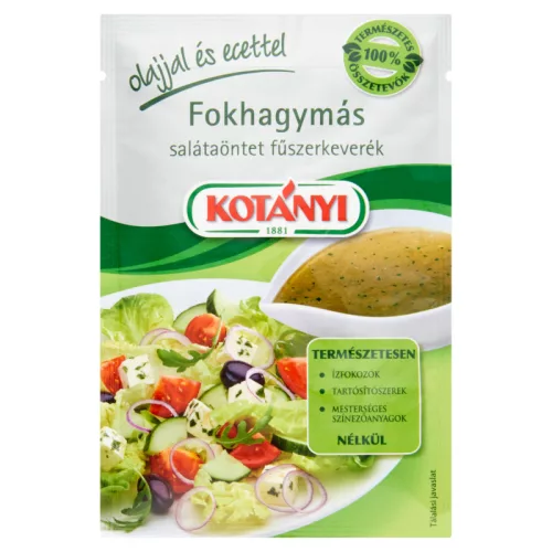 Kotányi salátaöntet por fokhagymás 13 g - Bio és natúr élelmiszerek