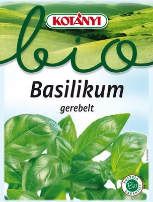 Kotányi bio bazsalikom 7 g - Bio és natúr élelmiszerek