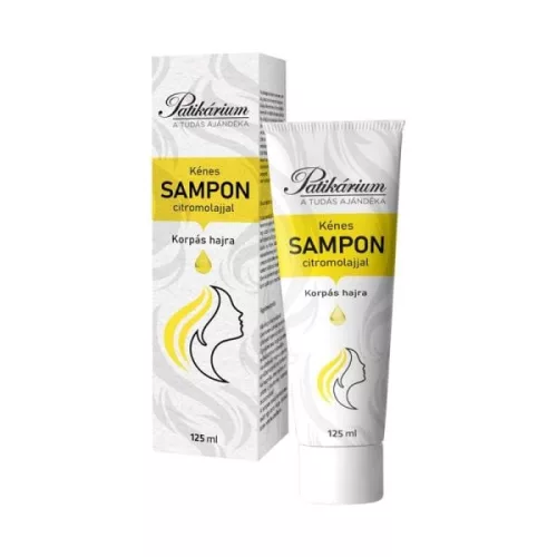 Patikárium kénes sampon citromolajjal 125 ml