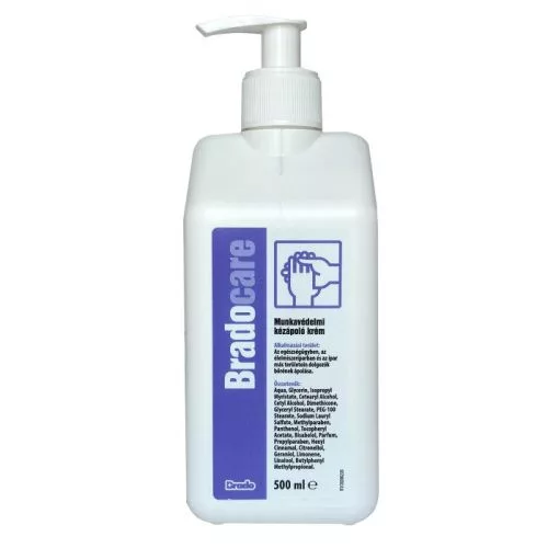 Bradocare kézápoló krém glicerines 500 ml
