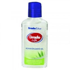 Bradolife kézfertőtlenítő gél aloe vera 50 ml