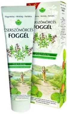 Herbária cserszömörcés foggél zsályával 100 ml - Bio és natúr kozmetikumok