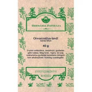 Herbária orvosi zsálya levél tea 40 g - Bio és natúr élelmiszerek