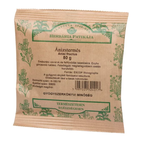 Herbária ánizstermés 50 g - Bio és natúr étrendkiegészítők