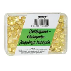 Bánó fokhagyma-galagonya-fagyöngy kapszula 100 db - Bio és natúr étrendkiegészítők