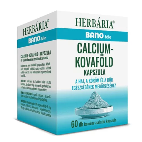 Bánó calcium kovaföld kapszula 60 db - Bio és natúr étrendkiegészítők