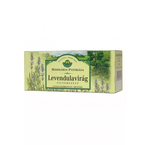 Herbária levendulavirág tea 25x1g 25 g - Bio és natúr élelmiszerek