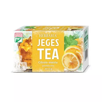 HERBÁRIA JEGES TEA CITROM-MENTA 20FILTER – Gyümölcstea
