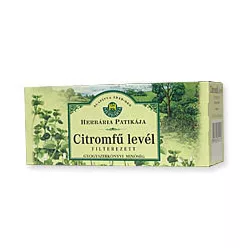 Herbária citromfűlevél tea 25x1g 25 g - Bio és natúr élelmiszerek