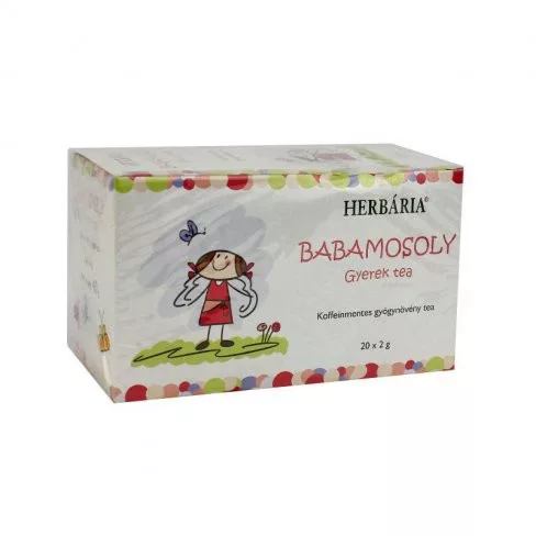 Herbária babamosoly gyerek tea 20x2 g 40 g - Bio és natúr élelmiszerek