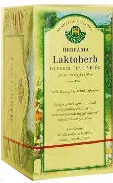 Herbária laktoherb tea 20x1,5g boritékos 30 g - Bio és natúr élelmiszerek