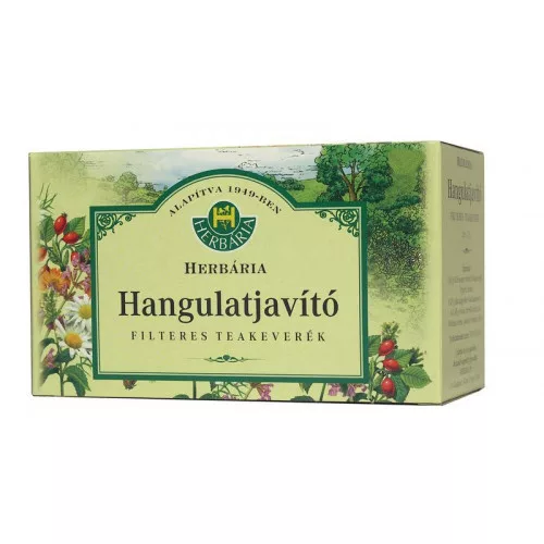 Herbária hangulatjavító tea 20x1,5g 30 g - Bio és natúr étrendkiegészítők