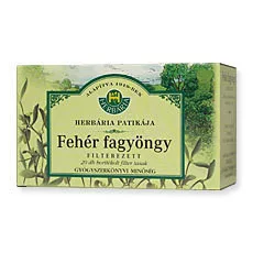 Herbária fehér fagyöngy tea 20x1g 20 g - Bio és natúr élelmiszerek