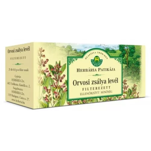 Herbária orvosi zsályalevél filteres 20 g - Bio és natúr élelmiszerek