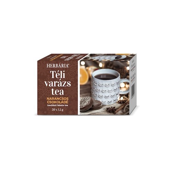 Herbária téli varázs narancs-csoki ízű tea 20x1,5g 30 g