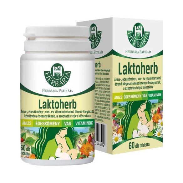 HERBÁRIA LAKTOHERB TABLETTA 60DB