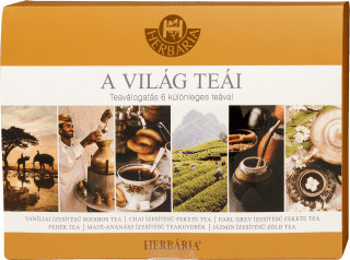 Herbária kedvenc teáim világ teái teaválogatás 6x5 db