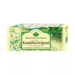 HERBÁRIA KAMILLAVIRÁGZAT TEA FILTERES - Bio és natúr élelmiszerek