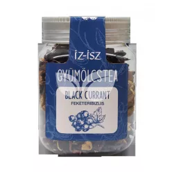 ÍZ-ISZ GYÜMÖLCSTEA FEKETERIBIZLI ÍZ.120 g - Bio és natúr élelmiszerek