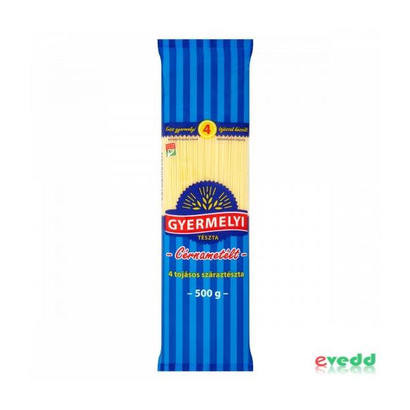 GYERMELYI CÉRNAMETÉLT 4 TOJÁSOS 500G