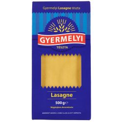 GYERMELYI LASAGNE 4 TOJÁSOS 500G